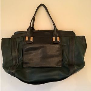 Chloe Alice Satchel Large Green